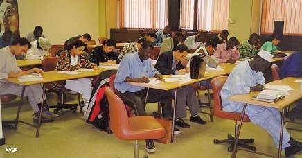 Vue de la salle d'examen