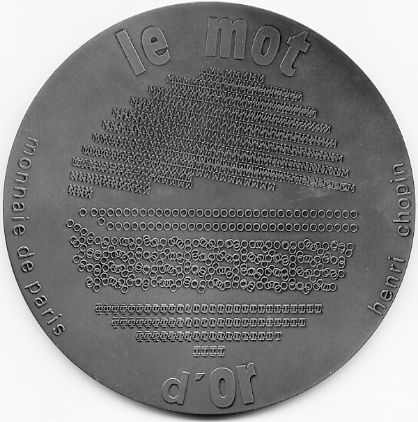 Mdaille du Mot d'Or