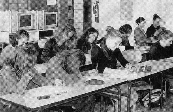 Lycennes de Clermont-Ferrand au cours de l'preuve