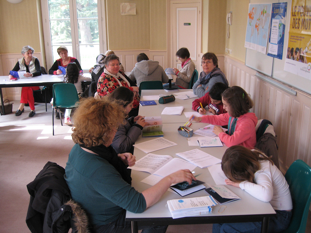 les participants au travail