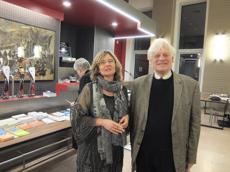 Laurence Cousin Picheau, Prsidente de l'APFA, et Jules Marc Baudel, Prsident de l'Alliance internationale