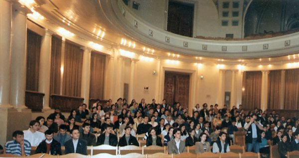 L'assistance pendant la remise des prix