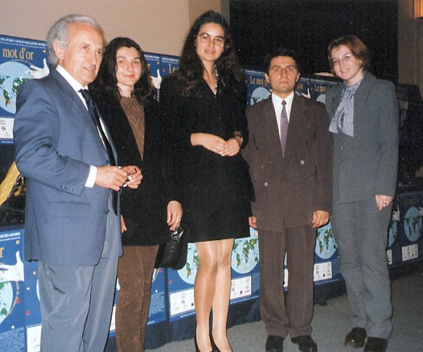 Jean-Marcel LAUGINIE, Inspecteur pdagogique rgional et 
Prsident de l'APFA et les laurats